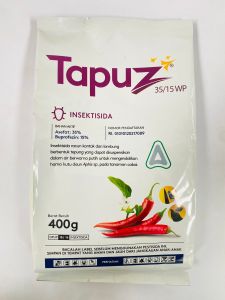 Insektisida Kontak dan Lambung TAPUZ 35/15WP isi kemasan 100gr 400gr dari Royal Agro