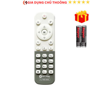 Remote điều khiển đầu FPT Play Box Mã 02 FX6-2ND Remote truyền hình FPT - Tặng kèm pin - GDCT