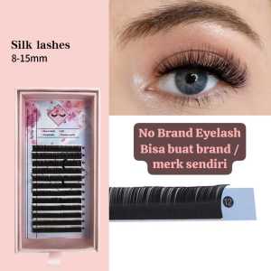 NO BRAND CUSTOM MERK BULUMATA EYELASH EXTENSION / SUPER SOFT ROYAL SILK LASHES NO BRAND BISA BUAT MERK SENDIRI