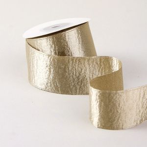 LUXERY 2.5cm 10 Yards Velvet Ribbon Metallic Luster Single Sided Organza Ribbon Year Decor Gloss Glitter Chiffon Ribbon Gift Box Packaging
