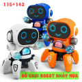 [HCM]Đồ chơi Robot bạch tuộc nhảy múa có âm nhạc và đèn cho trẻ em. 