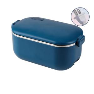 Auto Heating Lunch Box 1L Capacity Stainless Steel Leak proof Container for Adults Work Travel Office Cooking