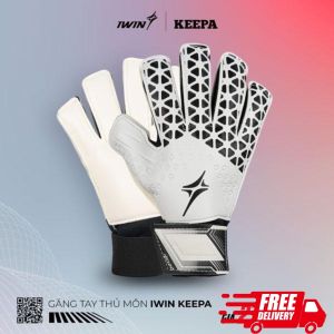 Găng tay thủ môn có xương bao tay thủ môn miễn phí in handstrap cổ găng tay iwin Keepa chính hãng đủ màu có thể tháo lắp