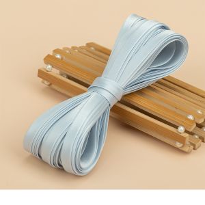 MAXG 1CM Sateen Dây ruy băng may viền Chiều rộng 10MM Vải Viền trang trí cheongsam Bền bỉ Đầy màu sắc Băng dính không gỉ 4 lớp Dành cho quần áo