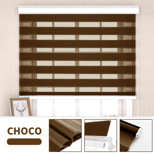 60/80/90/100//110/120/130/140/150/160/180cm Modern Korean Blinds For Window Venetians Duo Roller Curtain For Window