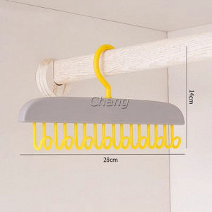 Chang ไม้แขวนเสื้อ พลาสติกแบบยาว ประหยัดพื้นที่ clothes hanger