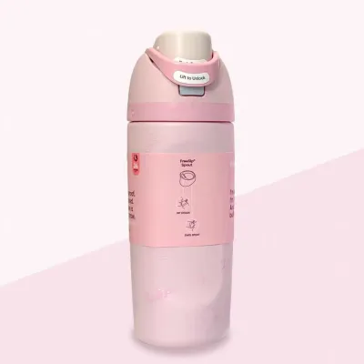 Owala 16oz Kids FreeSip Insulated Stainless Steel Water Bottle - BPA-Free Sports Tumbler with Straw