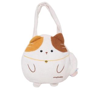 Fashion Plush Tote Bag Shoulder Bag Leisure Bag for Girl Women Versatile Shopping Bag Large Capacity Cartoon Cat Handbag