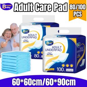 80/100PCS Disposable Underpads for Adults Super Absorbent Pee Pad for Adults and Elderly Care