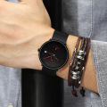 CRRJU Jam Tangan Pria Analog Stainless Steel Chronograph Aktif Kalender Otomatis Tahan Air Jam Tangan (2265). 