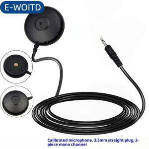 E-WOITD 1 cái 5 mét dây màu đen thay thế hiệu chuẩn Microphone cho Pioneer mcacc AV Home Receiver cho Mono cắm mic 20Hz-16KHz FREQ phản ứng