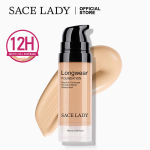 SACE LADY Liquid Foundation Matte Waterproof Long Lasting Smooth Foundation Cream Face Makeup