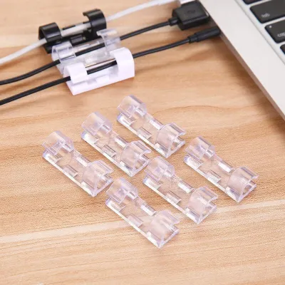 Combo 2 Bộ 20 Nẹp Dây Điện Dán Tường Chống Rối - Kẹp Cố Định Dây Điện Dán Tường Siêu Dính Tiện Lợi