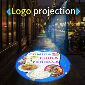 Hd Led Gobo Projector With Custom Logo Rotate Advertising Sign Projected Ip67 Waterproof For Indoor Head And Outdoor Door Use