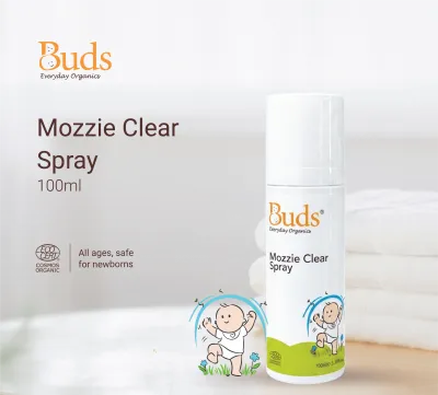 Buds Organics BEO Mozzie Clear Spray (100ml)