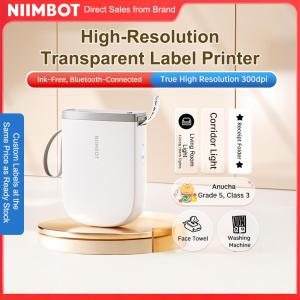 Niimbot D11H Label Printer Portable Bluetooth Wireless Thermal Smart Label Maker for IOS Android Phone Inkless High Resolution Multifunction Storage Name Sticker Freezing Print Price with Supplier Warranty