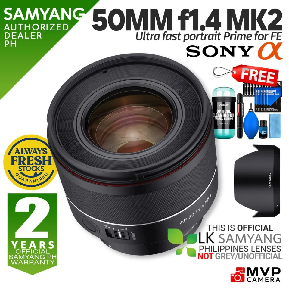 2YR OFFICIAL] SAMYANG 50mm AF MK Sony FE Fullframe