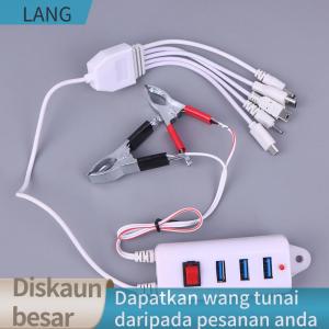 LANG 3USB Clip With Switch Charger Mobile Phone Charger USB Interface Universal Battery Mobile Phone Charger