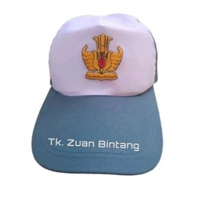 TOPI SEKOLAH SD SMP SMA LOGO BORDIR/TOPI SD TOPI SMP TOPI SMA