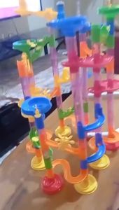 HB BIG DIY Construction Marble Race Run Maze Balls