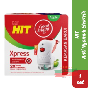 Hit Xpress Set Good Knight Anti Nyamuk Elektrik Plus Refill Apple 45 Hari