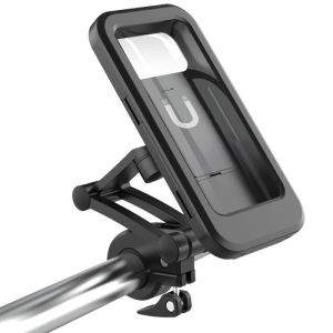 Phone Holder Motor Waterproof Tempat dudukan Hp Sepeda Anti Air Stand Handphone