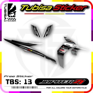 Sticker Striping Jupiter Z1 - Stiker Striping Variasi Motor Jupiter Z1. TBS.13