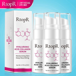 RtopR 3PCS  Hyaluronic Acid Collagen Face Serum Acne Treatment Anti Wrinkle Skin Care Essence Face Care Whitening Anti-Aging Facial Serum