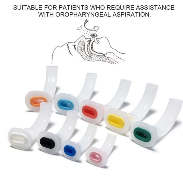 Airway Color KAIEW Oral Air Way Disposable Airway Tube Color Coded Oropharyngeal ...