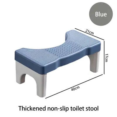 Foot Stool Squat Toilet Stool Squat Weight Bathroom Toot Stool Thick Household Stool Squat Toilet