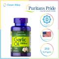 Puritan's Pride Garlic Oil 5000mg, 100/250pcs (Expiry in description). 