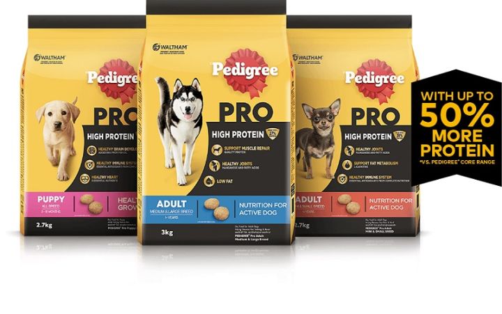 Pedigree Pro High Protein Dog Food Lazada