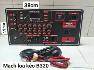 Mạch Loa kéo công suất lớn B320  - Mạch kiểu đứng /kiểu Ngang dùng cho thùng bass 40~50 ( lựa chọn có mic / không mic )