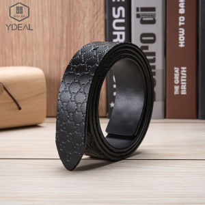 Belt Strap For Men New Men Belt Strap สายเข็มขัดหนังวัวชั้นแรกของผู้ชายเข็มขัดหนังแท้2022ซม. 3.3สำหรับผู้ชายหัวเข็มขัดแบบไร้หัวเข็มขัด100%-110ซม. (เฉพาะสายเข็มขัด) ปี125