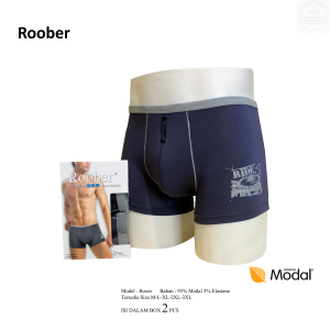 Celana Boxer import ROOBER RB 67766 ISI-2 PCS