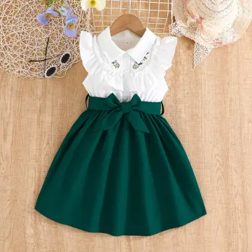 Emerald green infant dress hotsell