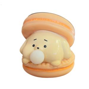 Adorable Macaron Hamburger Bubble Sensory Toy Squeeze Toy Stress Relief For Classroom Office Relaxation