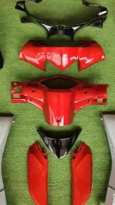 ชุดสีเวฟ110ไอนิวปี(2012-2017)สีแดงแก้ว340/ดำ/บรอนซ์ มี15ชิ้นฟรีน๊อตพอช