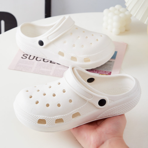 Mainland Sandal Slop Clog Wanita Bangkok  Wedges Jelly Sepatu Sendal Indoor Outdoor HSN134