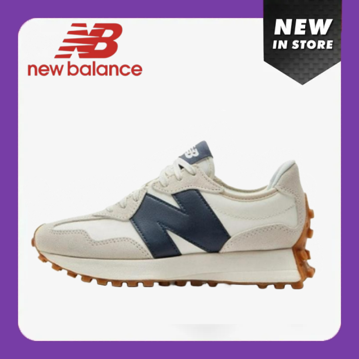 New Balance official store NB327 KB Off White WS327KB-PH Running Shoes ...