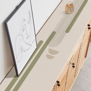 TV Cabinet Shoe Countertop Mat Table Waterproof Oil-Proof Disposable Anti-Scalding Leather Sideboard Cover Cloth Coffee