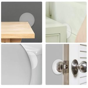 Đệm silicone trong suốt chống va đập cửa silicone mềm mại lót dán tường -Lumbley
