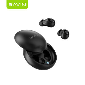 BAVIN BA111 TWS Hi-Res Audio Mini Bluetooth 5.4 Wireless Earbuds w/ Smart Touch & Long Battery Life for Smartphones