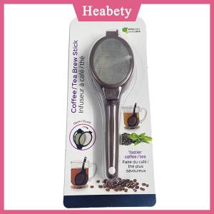 Heabety  Cà phê viên nang bột lọc muỗng trà Infuser tái sử dụng lỏng lá Lọc Túi