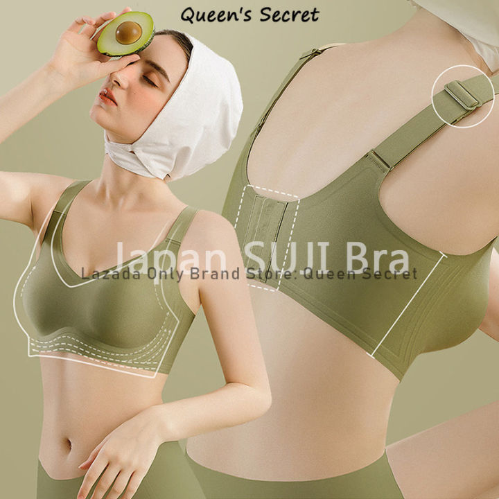 S-XL Women Seamless Bras Japanese SUJI bra set Wireless Undies