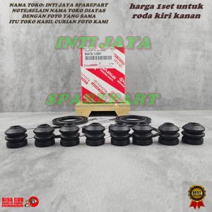 SIL SEAL REM CAKRAM RODA DEPAN TOYOTA SOLUNA 1SET KIRI KANAN