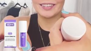 EELHOE V34 Teeth Whitening Toothpaste Oral Whitening Cleans Teeth Stains Whitens Teeth Purple Toothpaste