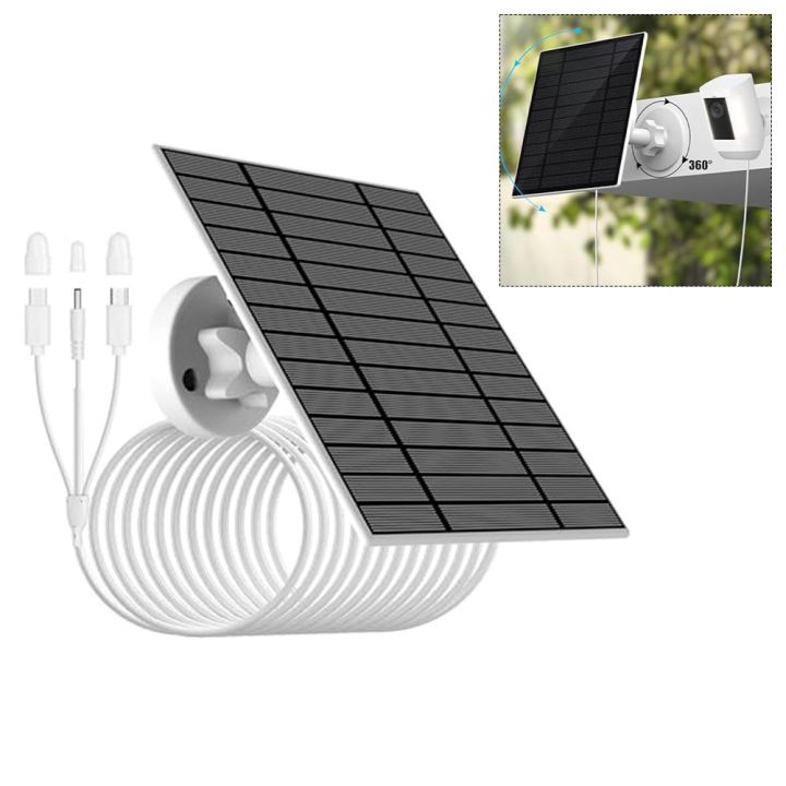 【Our Homes Store 】 Weather Resistant 9W Solar Panel for Battery ...
