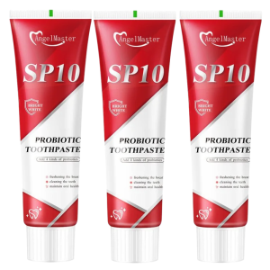 SP10 100g Probiotics Fast-acting Whitening Toothpaste Removal Eliminate Bad Breath Fragrance Toothpaste Sensitive Teeth Care 益生菌速效亮白牙膏