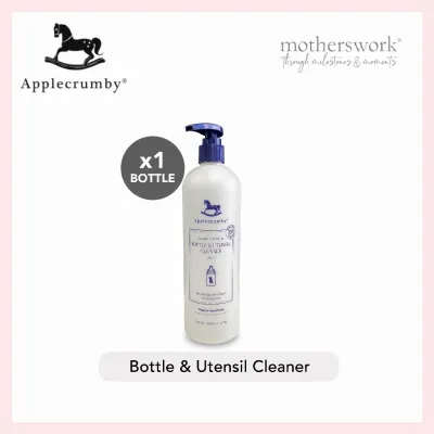 Applecrumby Baby Laundry Detergent & Bottle & Utensil Liquid Cleaner - 500ml / 1L | Pome / Mandarin Orange